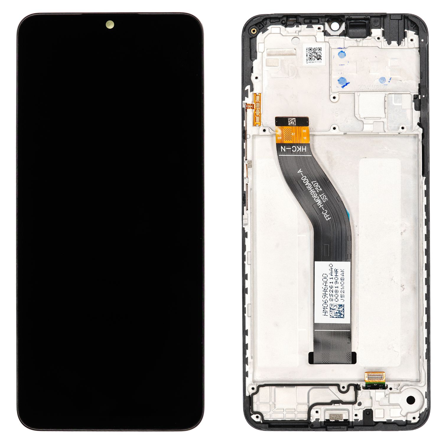 Oriģināls LCD ekrāns ar skārienpaneli un rāmi Redmi 14C