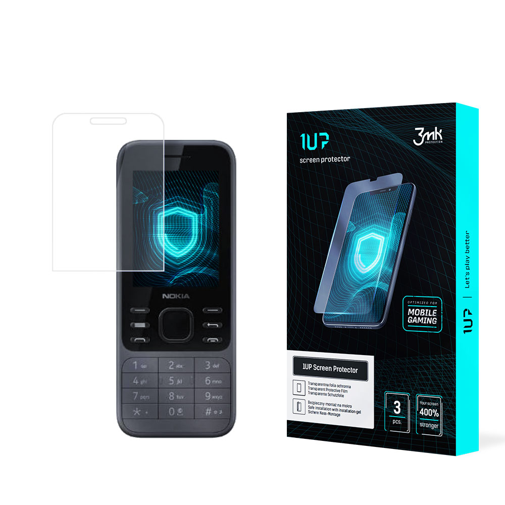 3mk 1UP – tālruņa ekrāna aizsargs modelim Nokia 6300 4G
