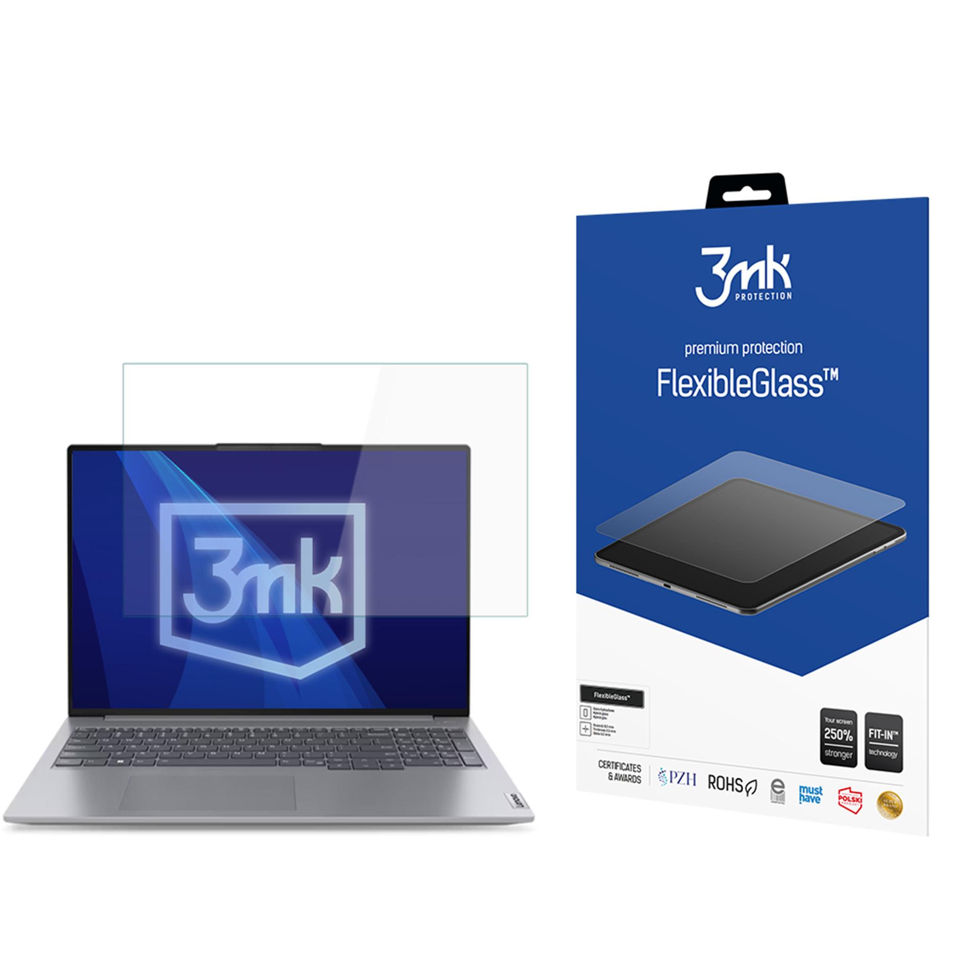 3mk FlexibleGlass (līdz 17") – datora ekrāna aizsargs modelim Lenovo ThinkBook 16 G6