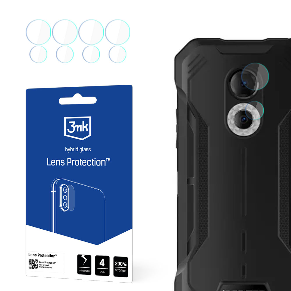 3mk Lens Protection – kameras objektīva aizsargs modelim Doogee S51