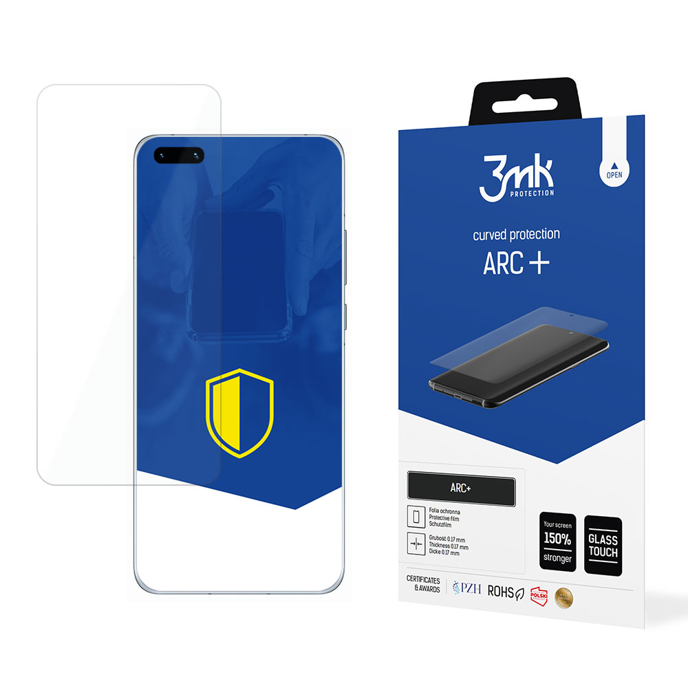 3mk ARC+ – tālruņa ekrāna aizsargs modelim Huawei Mate 40 Pro