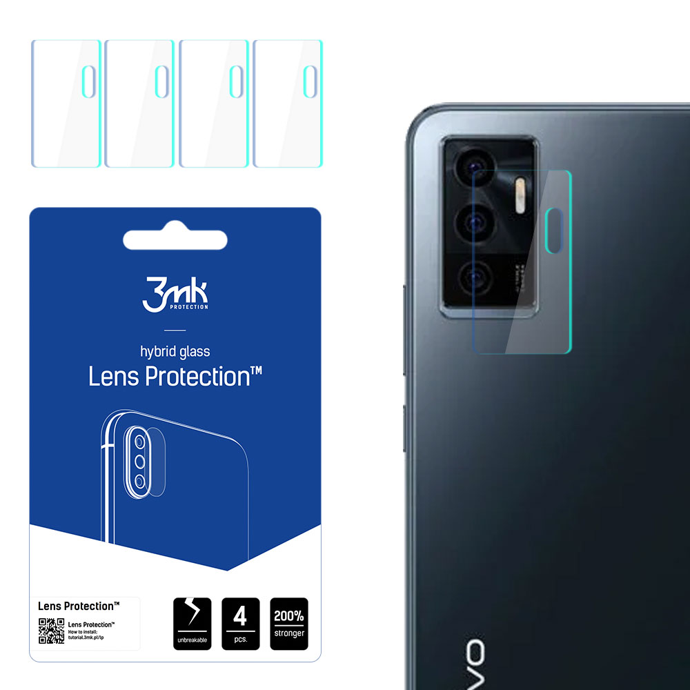 3mk Lens Protection – kameras objektīva aizsargs modelim Vivo V23e