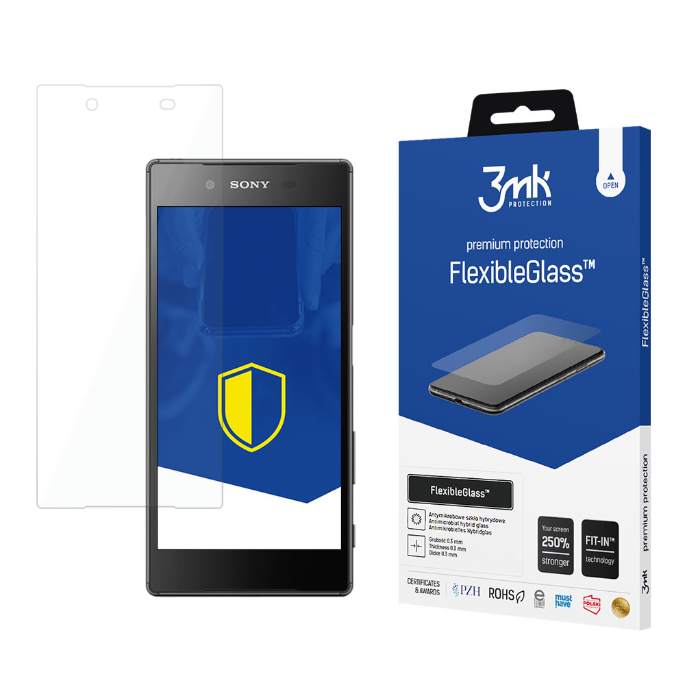 3mk FlexibleGlass – tālruņa ekrāna aizsargs modelim Sony Xperia Z5