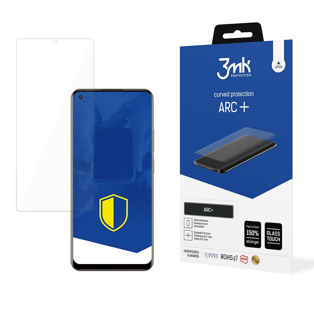 3mk ARC+ – tālruņa ekrāna aizsargs modelim Realme 11