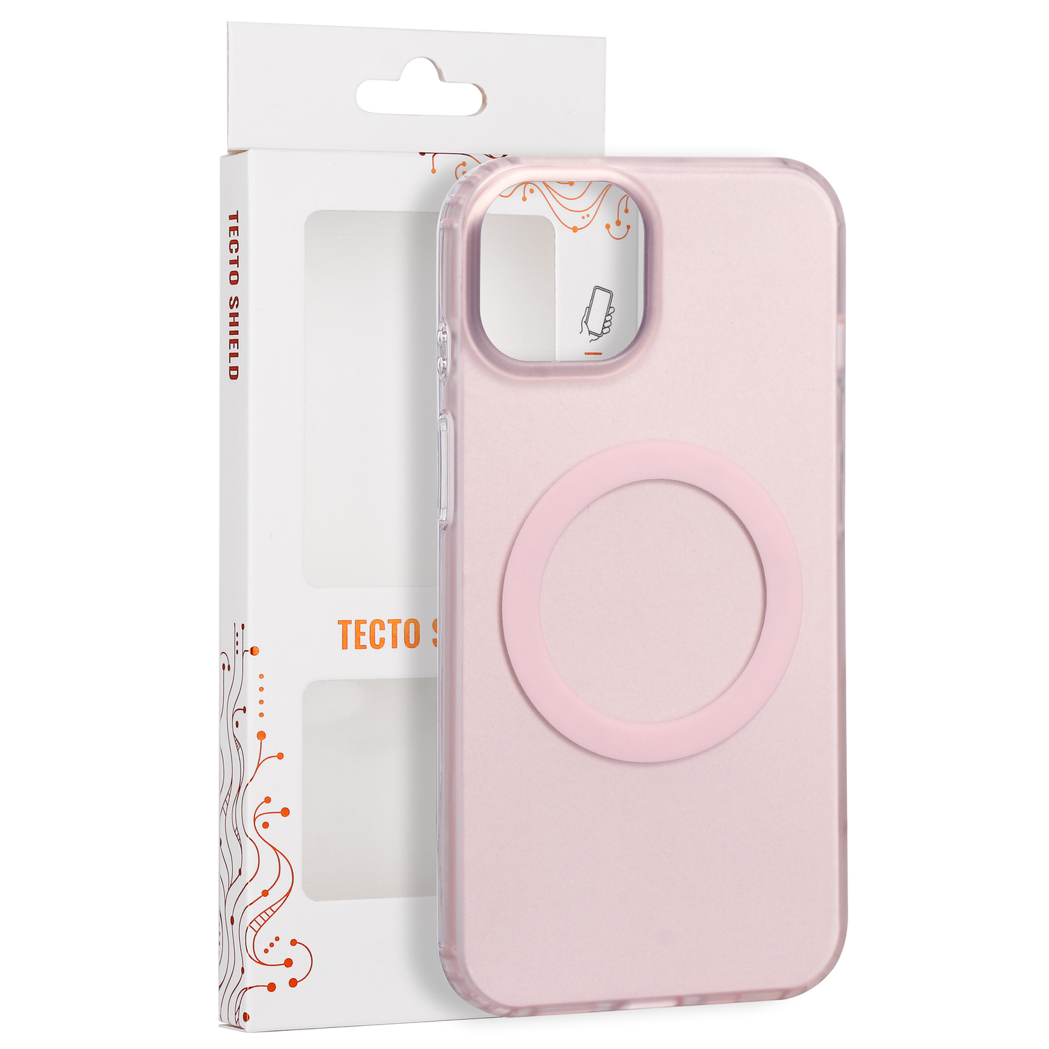 Tecto Shield Mistiq Mag vāciņš iPhone 13 / 14 6,1", rozā