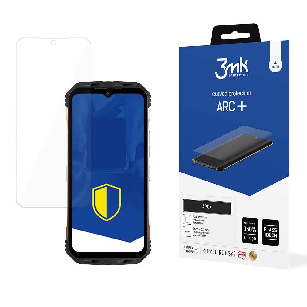 3mk ARC+ – tālruņa ekrāna aizsargs modelim Doogee V30T