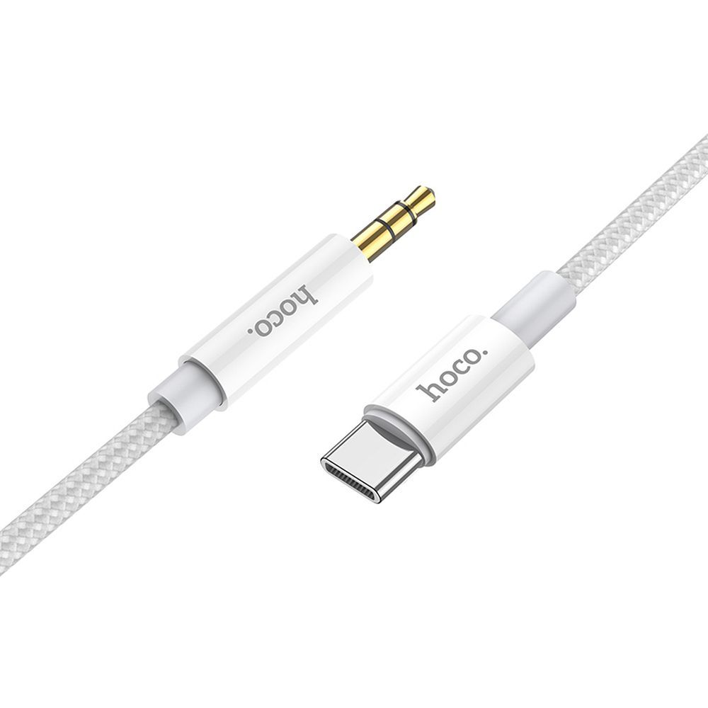 Audio adapter Hoco (UPA19) from USB-C to 3,5mm 1m silver