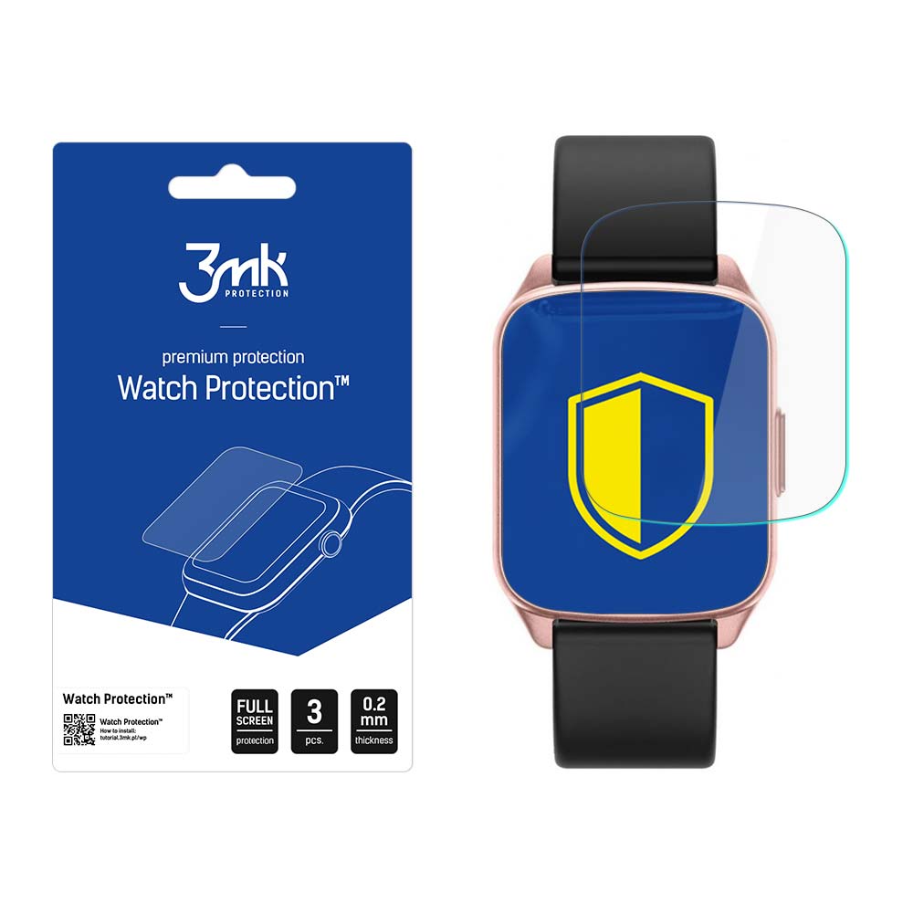 3mk Watch Protection FlexibleGlass – viedpulksteņa ekrāna aizsargs modelim Gino Rossi SW009