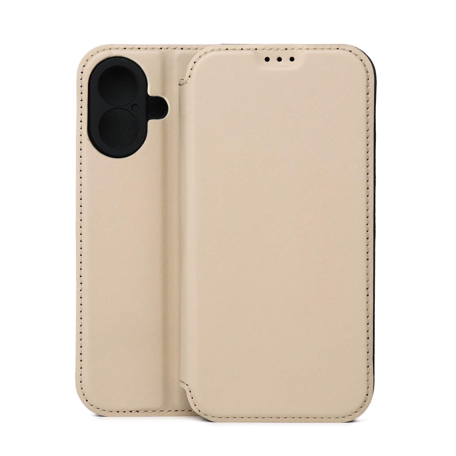 Smart Touch vāciņš modelim iPhone 16 6,1", bēšs