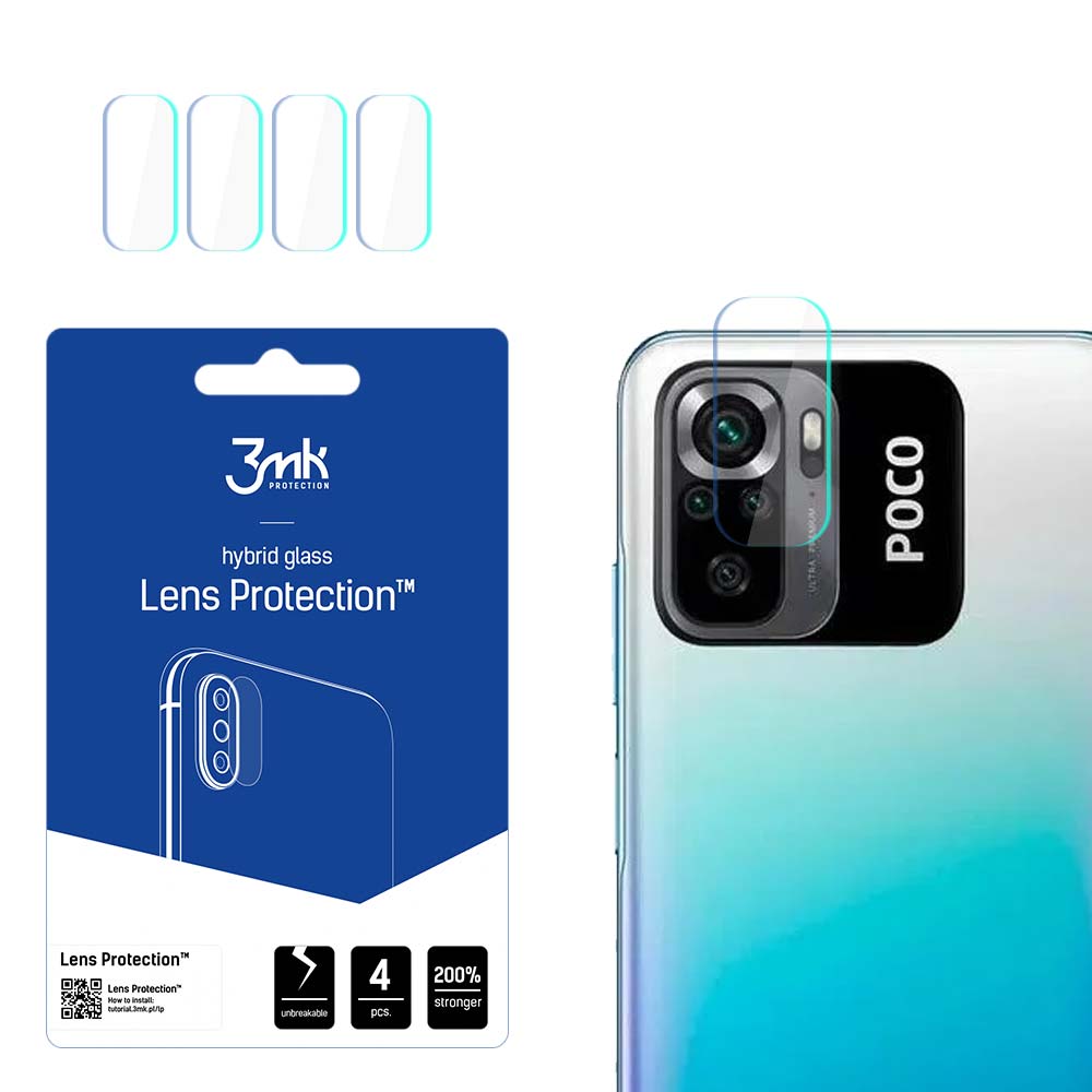 3mk Lens Protection – kameras objektīva aizsargs modelim Xiaomi POCO M5s