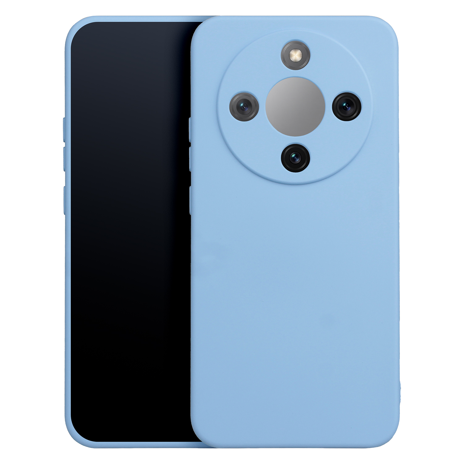 Silikona vāciņš Honor X70 / X9d / Magic 8 Lite, debeszils