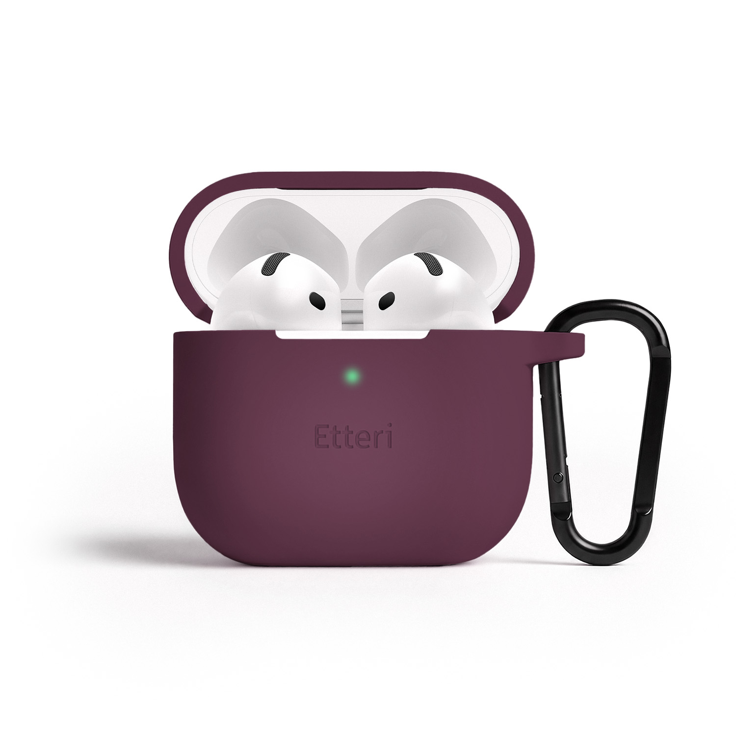 Etteri silicone case for AirPods 4 dark cherry