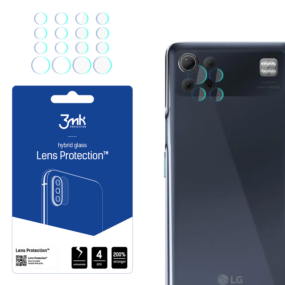 3mk Lens Protection – kameras objektīva aizsargs modelim LG K92