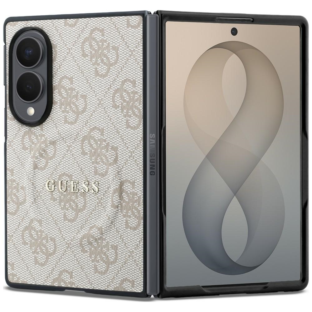 Rozā Guess 4G Classic MagSafe vāciņš Samsung Galaxy Z Fold8 tālrunim