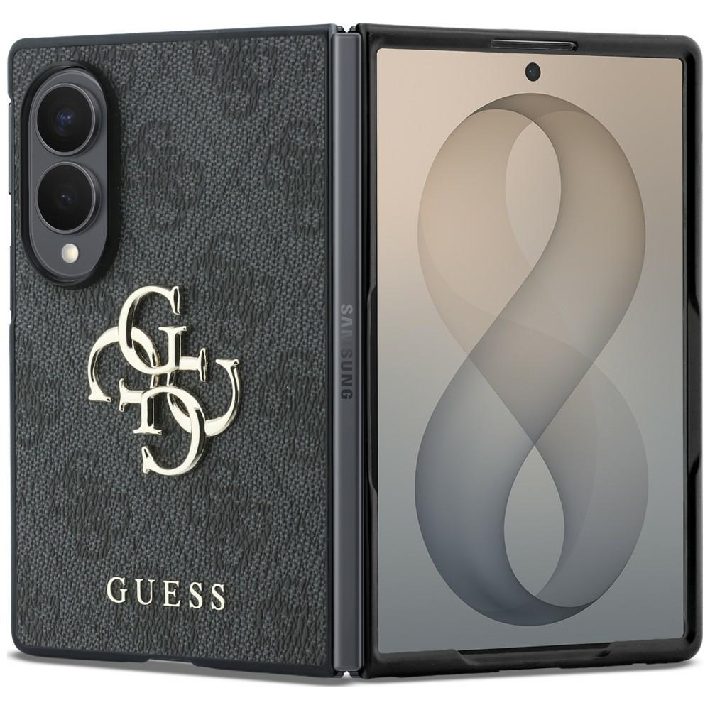 Melns Guess Big 4G Logo vāciņš Samsung Galaxy Z Fold8 tālrunim