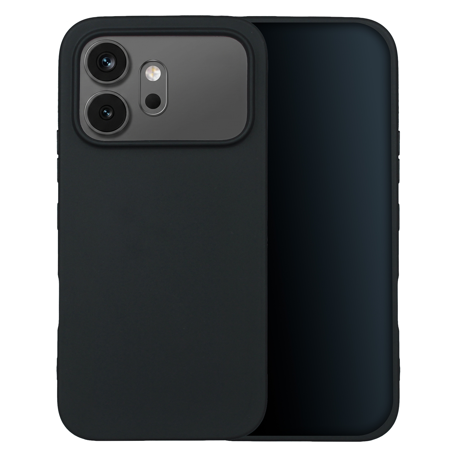 Matēts TPU maciņš Honor 600 Pro melns
