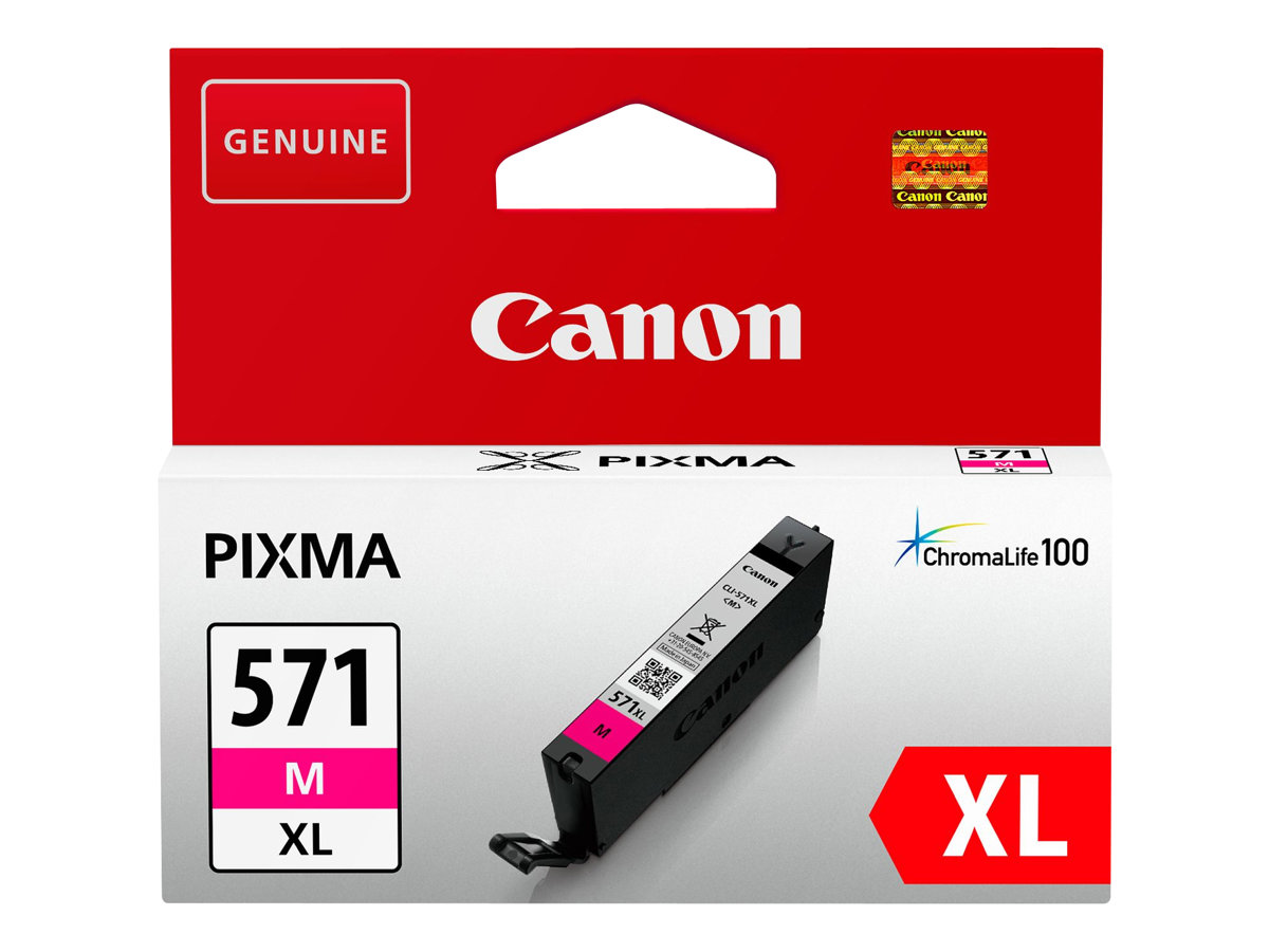 Canon CLI-571XL M tintes kasetne, fuksīna