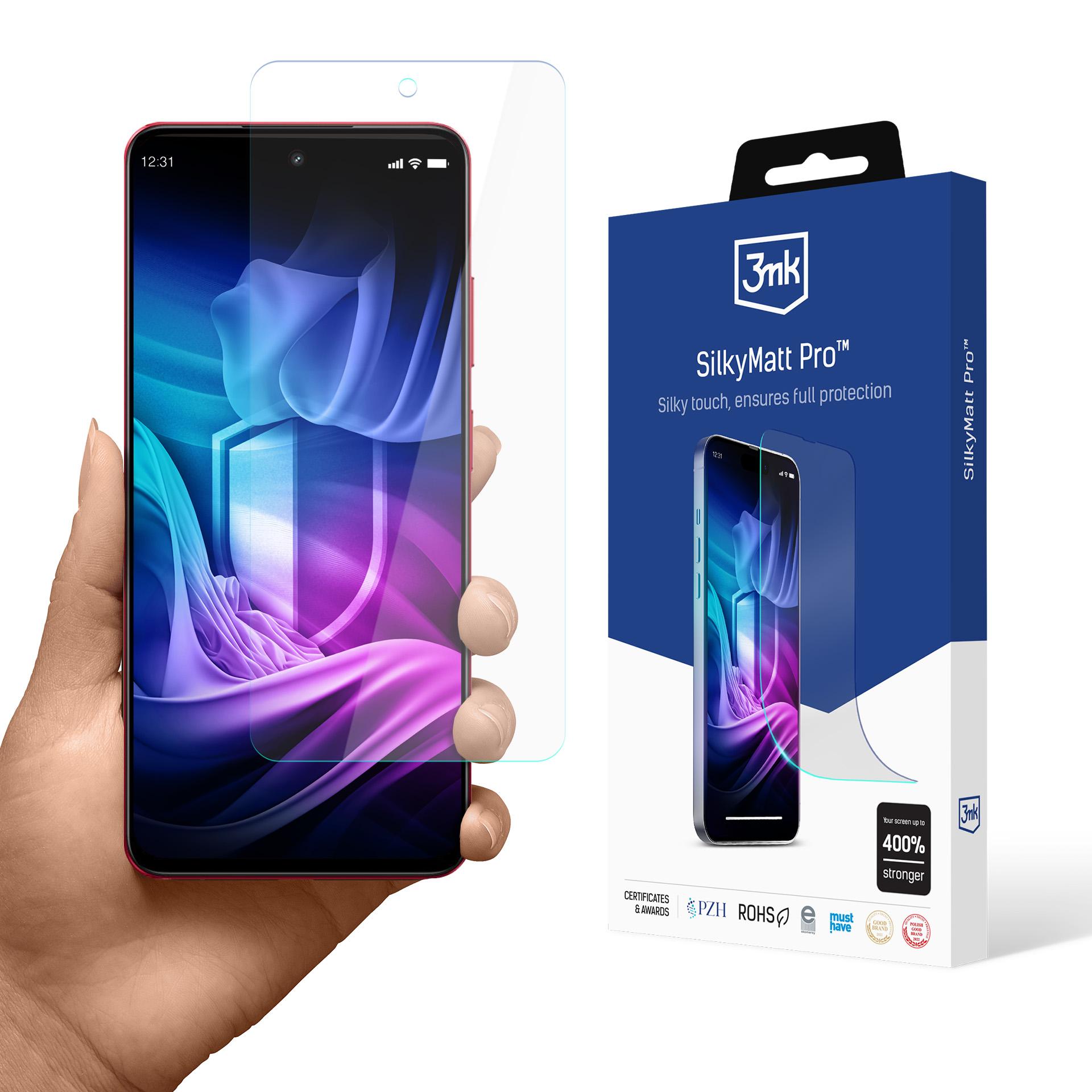 3mk Silky Matt Pro – tālruņa ekrāna aizsargs modelim Realme V60 Pro