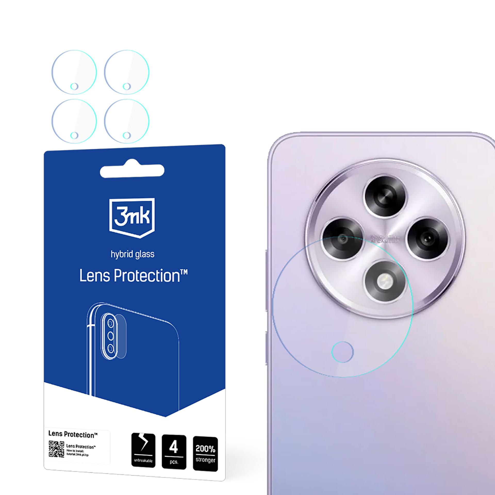 3mk Lens Protection – kameras objektīva aizsargs modelim Oppo A3 5G