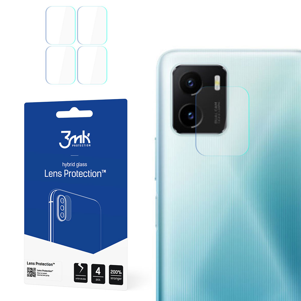 3mk Lens Protection – kameras objektīva aizsargs modelim Vivo Y15s