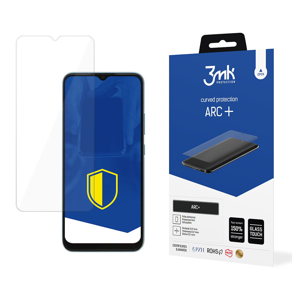3mk ARC+ – tālruņa ekrāna aizsargs modelim Realme C21Y