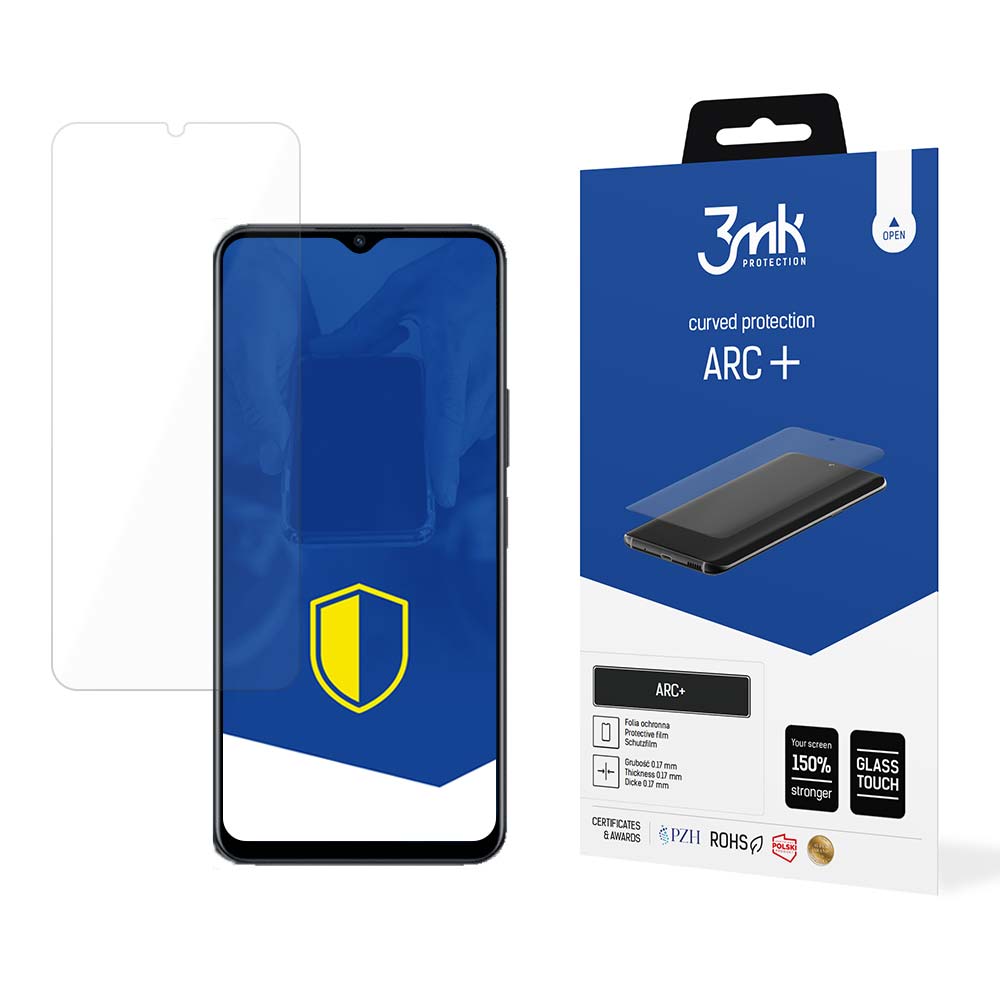 3mk ARC+ – tālruņa ekrāna aizsargs modelim Vivo Y73T