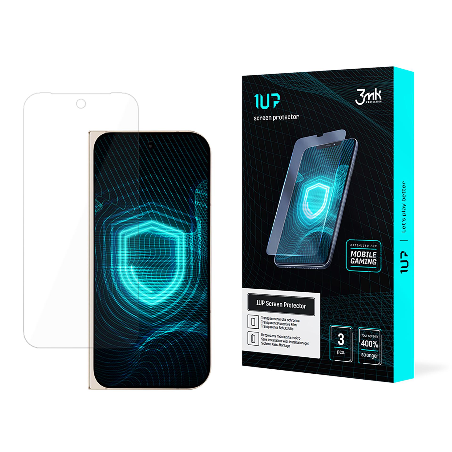 3mk 1UP – tālruņa ekrāna aizsargs modelim Google Pixel 9 Pro Fold (front)