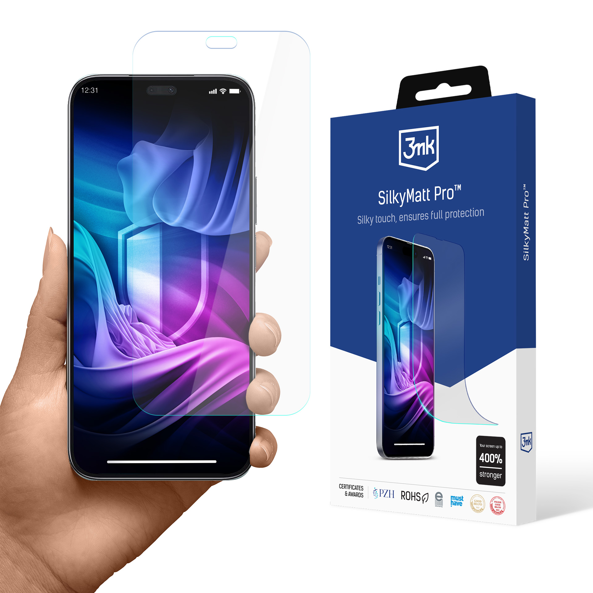 3mk Silky Matt Pro – tālruņa ekrāna aizsargs modelim Honor 200 Lite