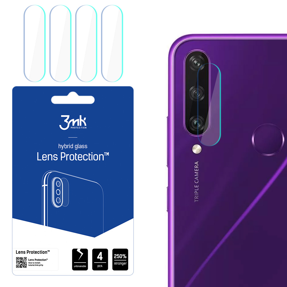 3mk Lens Protection – kameras objektīva aizsargs modelim Huawei Y6p