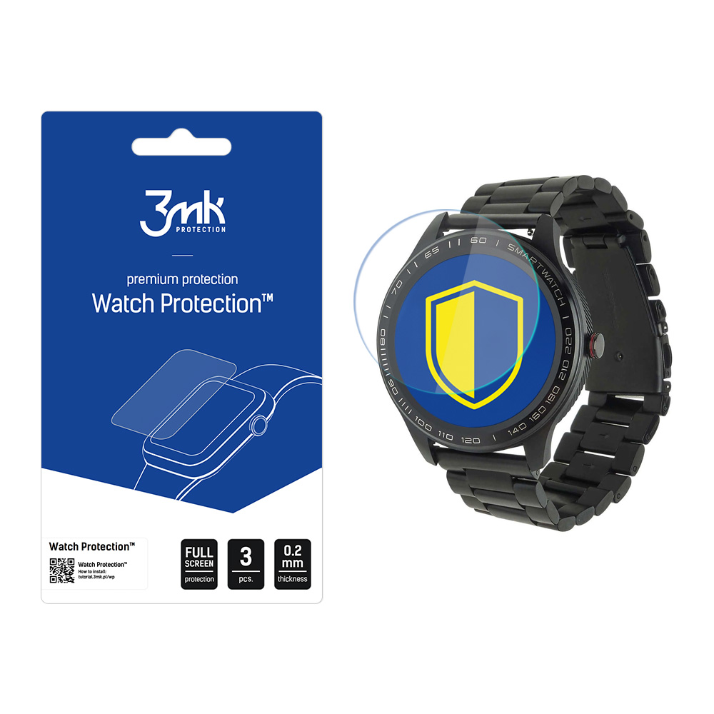 3mk Watch Protection FlexibleGlass – viedpulksteņa ekrāna aizsargs modelim Garett Men 3S
