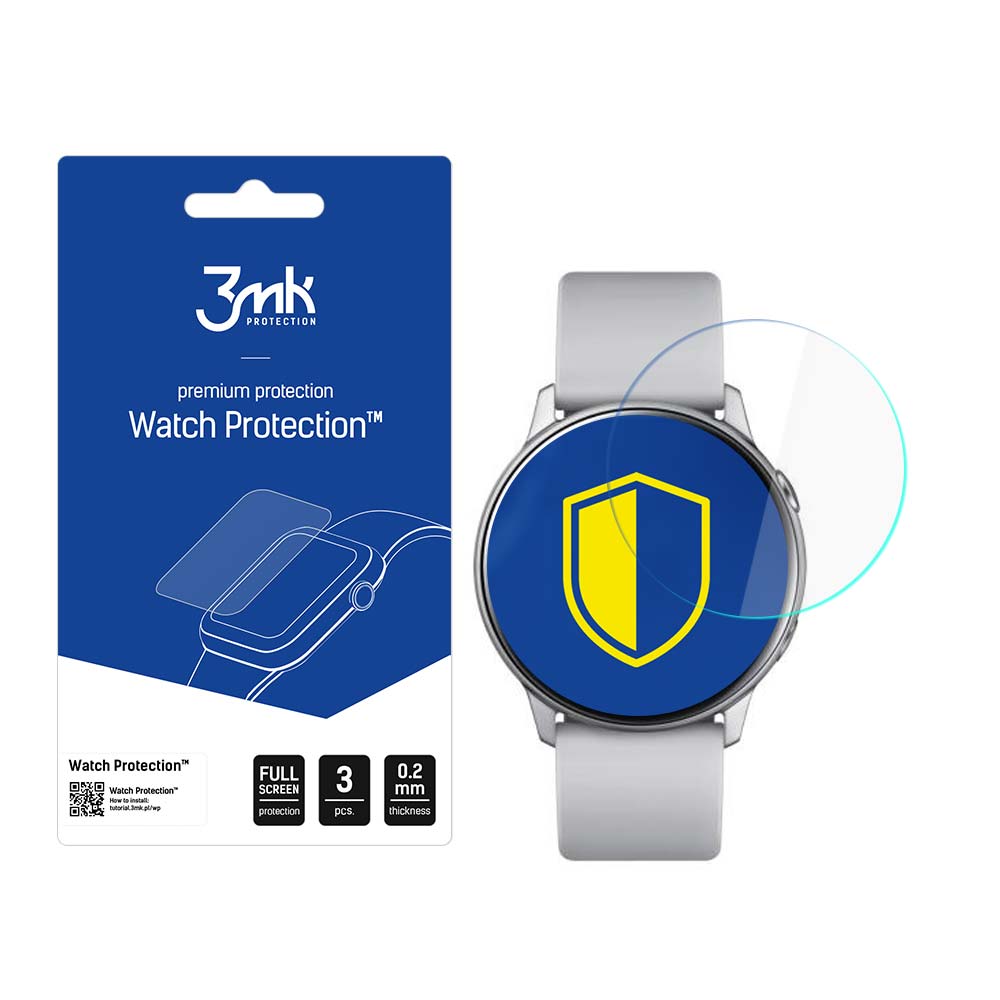 3mk Watch Protection ARC – viedpulksteņa ekrāna aizsargs modelim Samsung Galaxy Watch Active