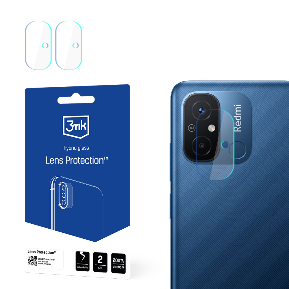 3mk Lens Protection – kameras objektīva aizsargs modelim Xiaomi Redmi 12C