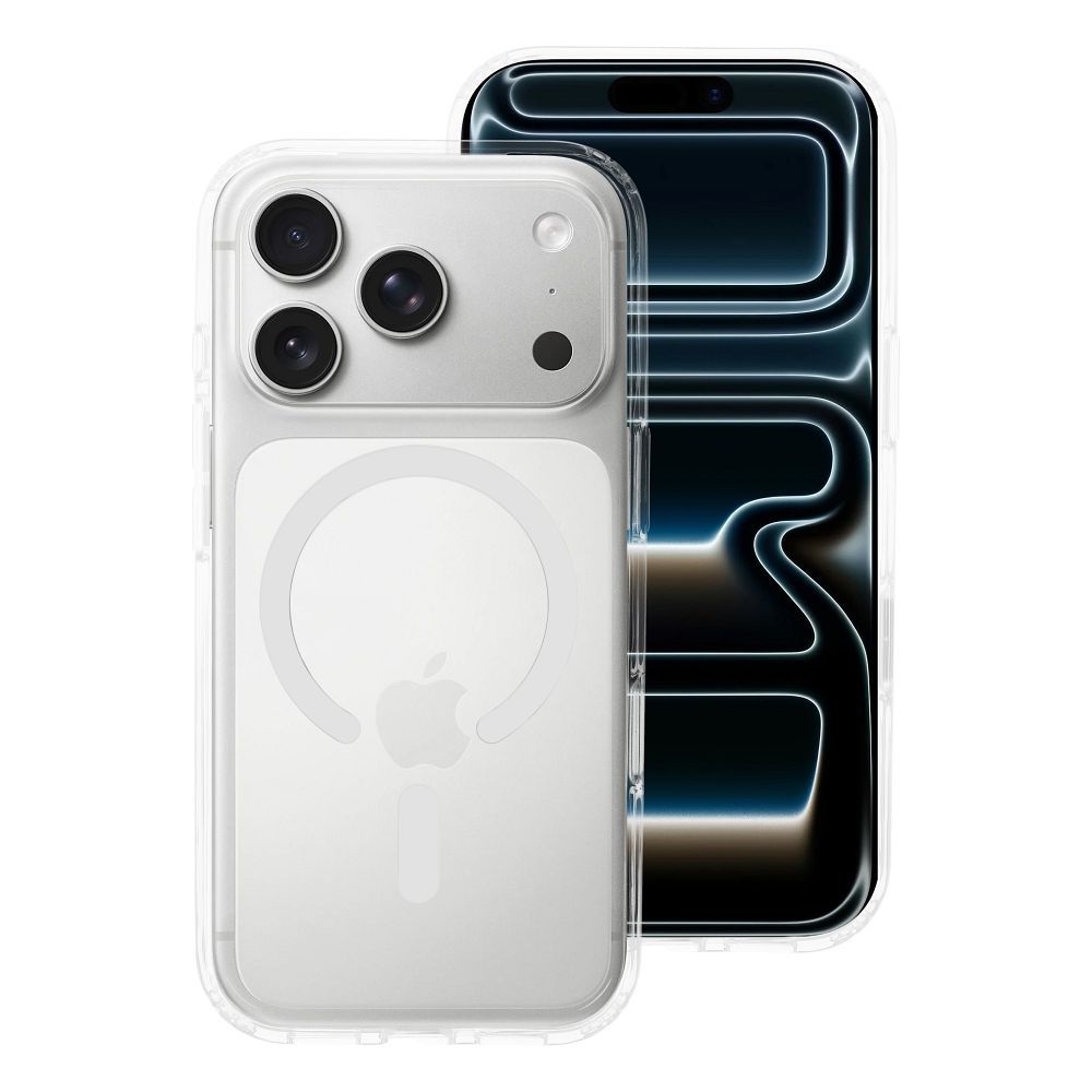 Caurspīdīgs Forcell F-Protect Clear Hybrid Premium vāciņš Pixel 9 Pro XL / 10 Pro XL / 11 Pro XL, saderīgs ar MagSafe