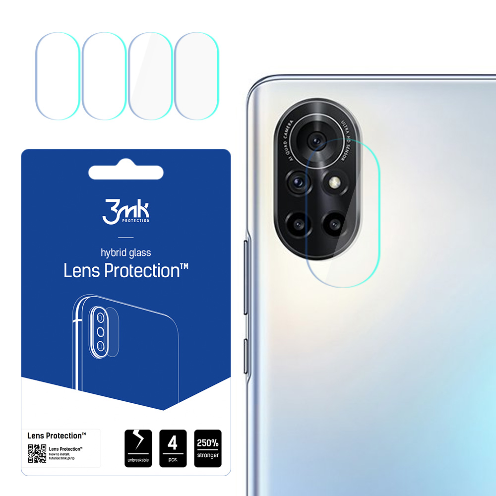 3mk Lens Protection – kameras objektīva aizsargs modelim Honor V40 Lite 5G