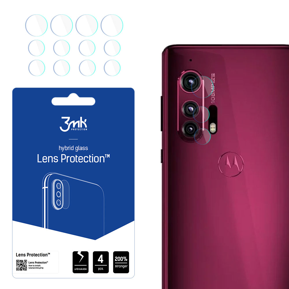 3mk Lens Protection — защита объектива камеры для Motorola Edge Plus