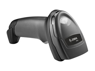 Zebra DS2208 – vadu svītrkodu skenera komplekts, melns, USB kabelis un statīvs (DS2208-SR7U2100SGW)