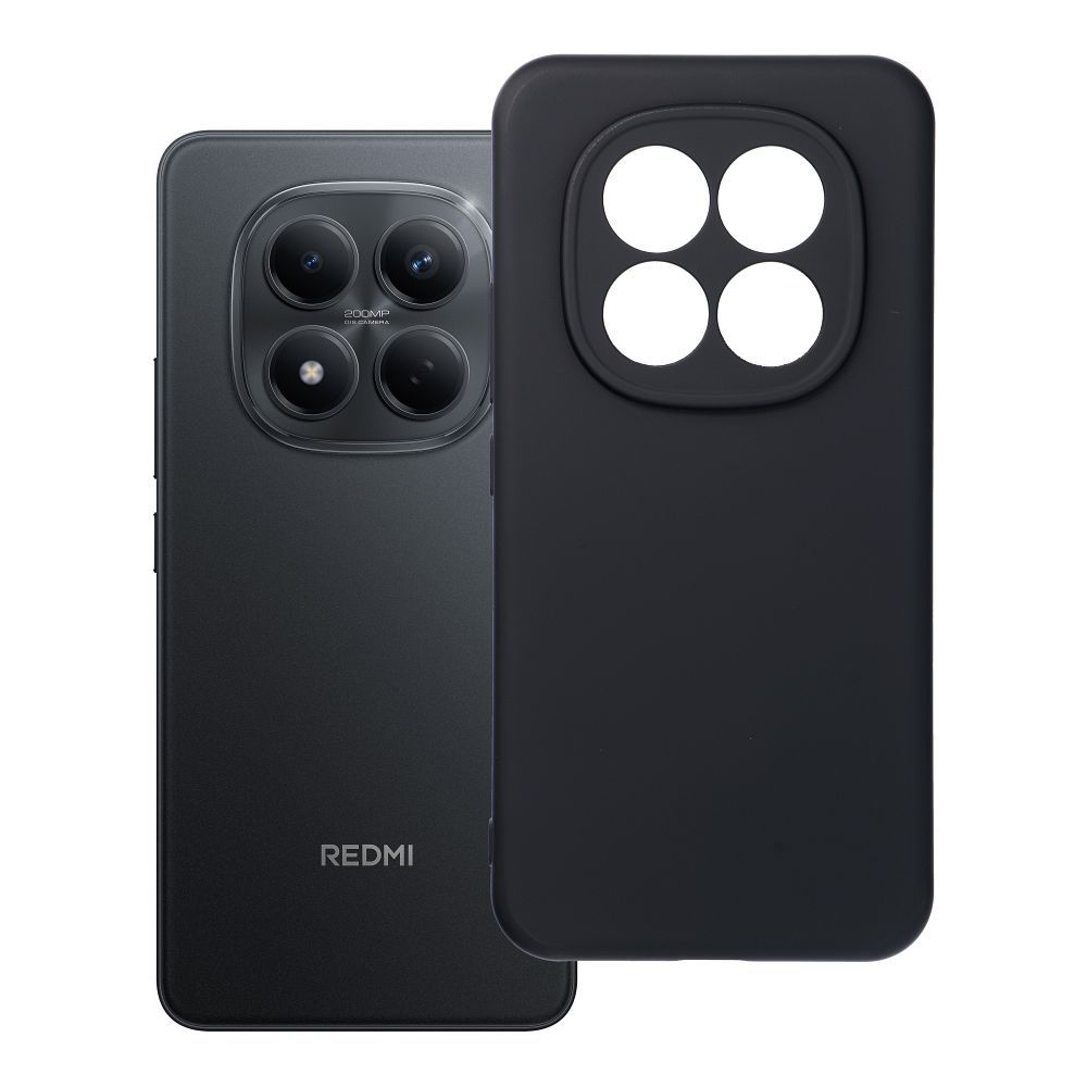 Чехол для Xiaomi Redmi Note 15 PRO PLUS 5G Silicone чёрный