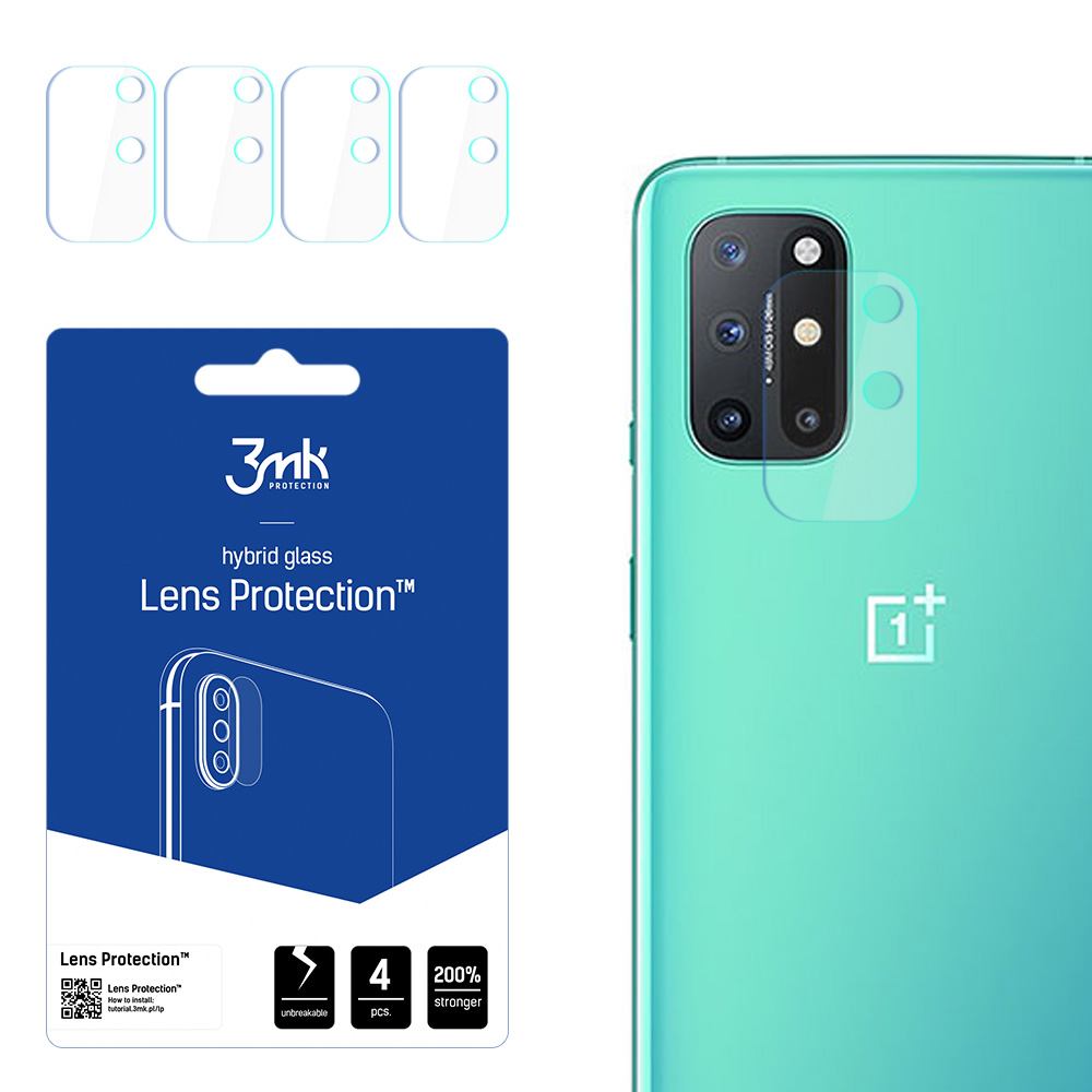 3mk Lens Protection – kameras objektīva aizsargs modelim OnePlus 8T+ 5G