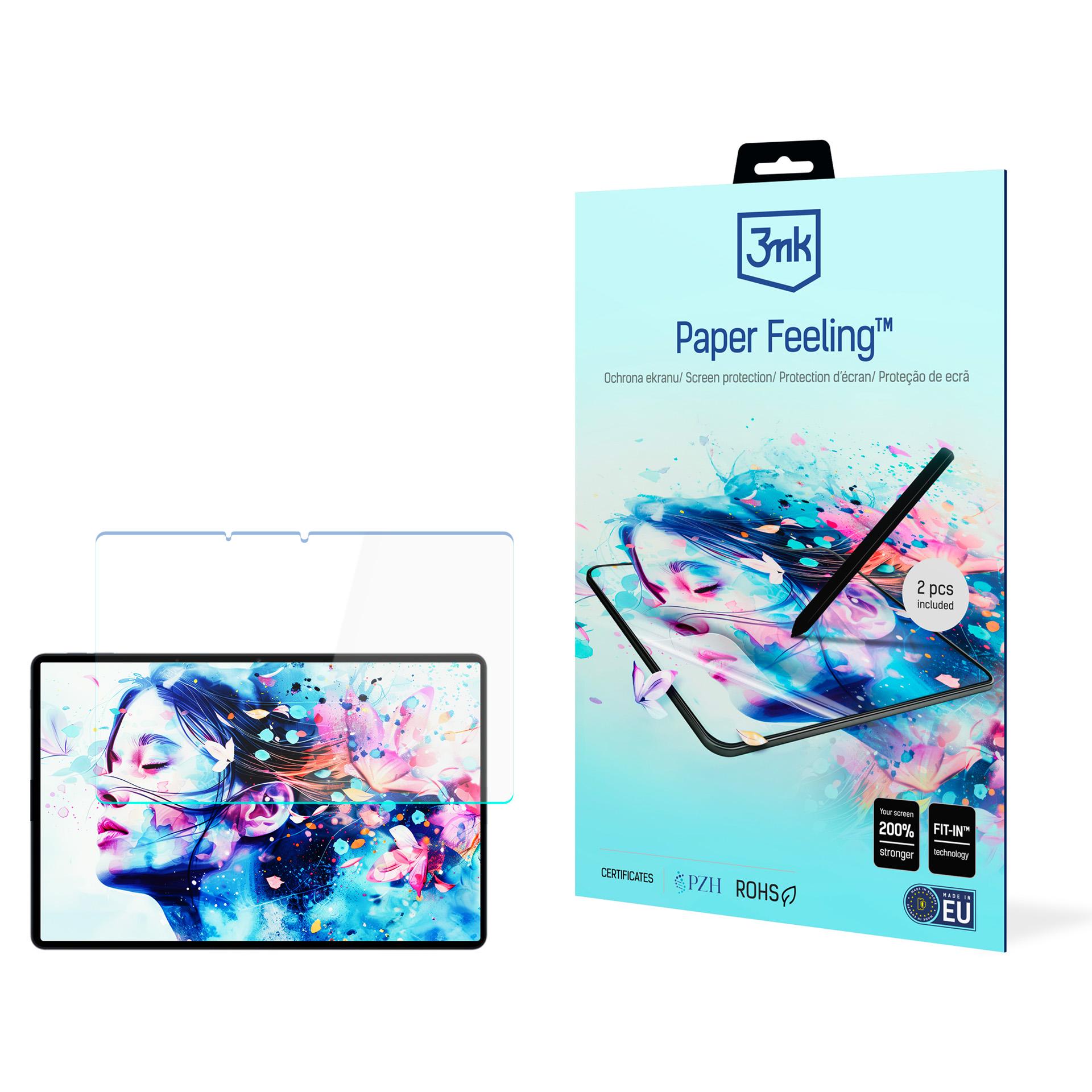 3mk Paper Feeling (līdz 13") – planšetdatora ekrāna aizsargs modelim Oppo Pad SE
