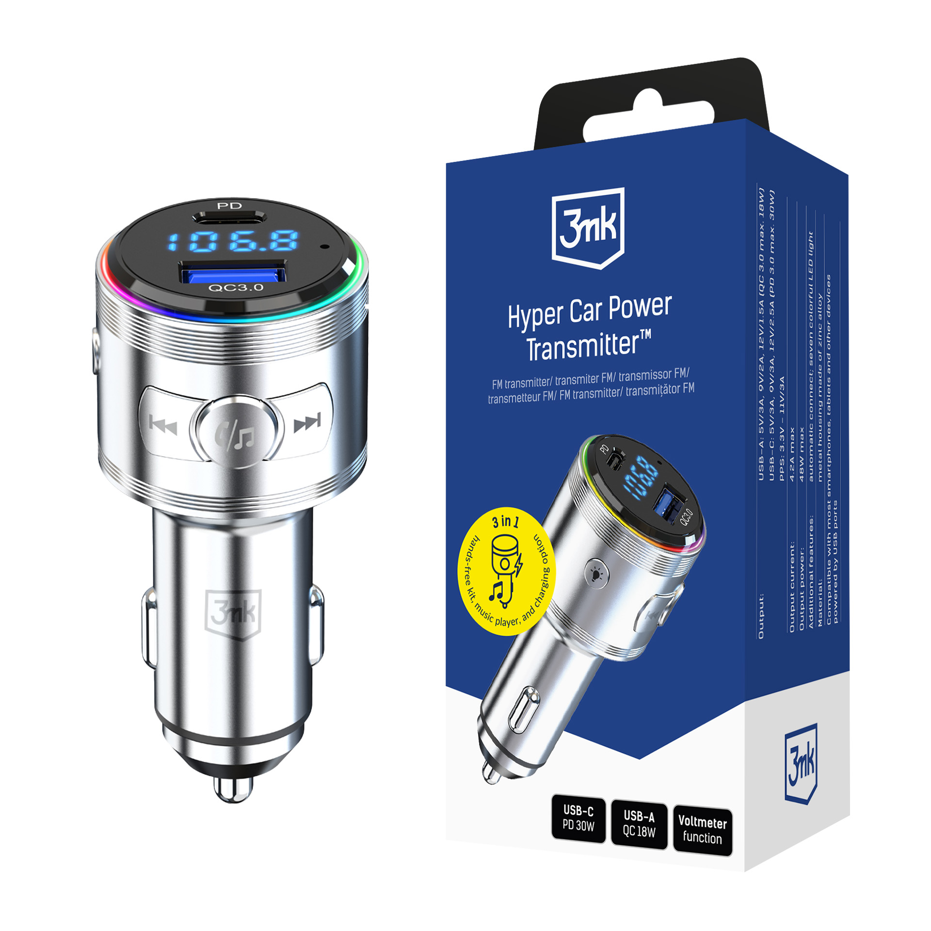3mk Protection 3mk Hyper automašīnas FM