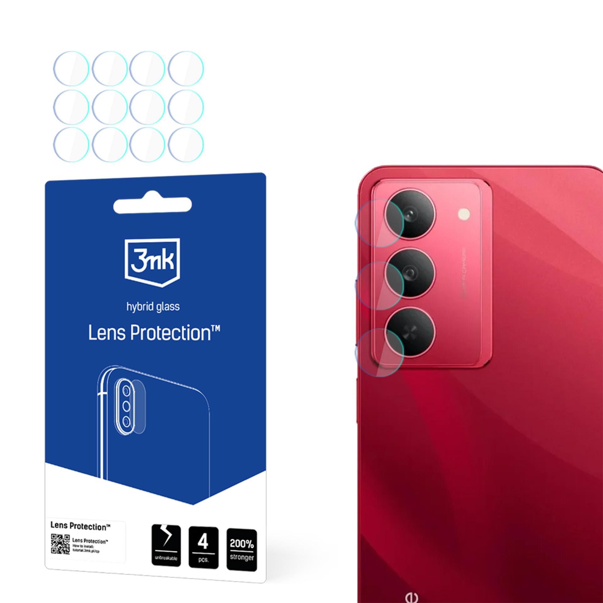 3mk Lens Protection – kameras objektīva aizsargs modelim Realme V60 Pro
