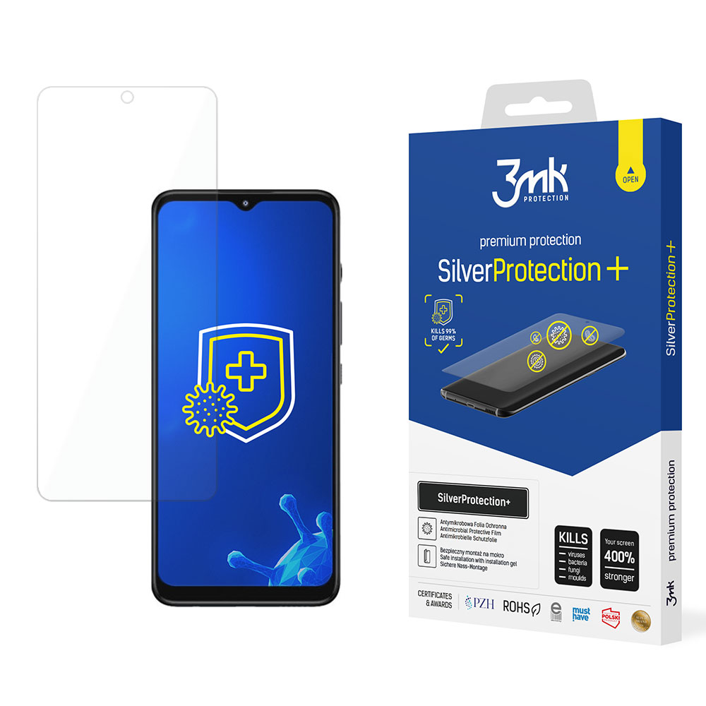 3mk SilverProtection+ – tālruņa ekrāna aizsargs modelim Motorola Moto G50 IBIZA