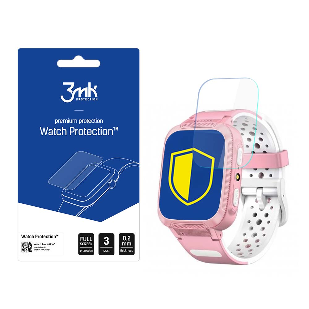 3mk Watch Protection FlexibleGlass – viedpulksteņa ekrāna aizsargs modelim FOREVER Find Me 2 KW-210