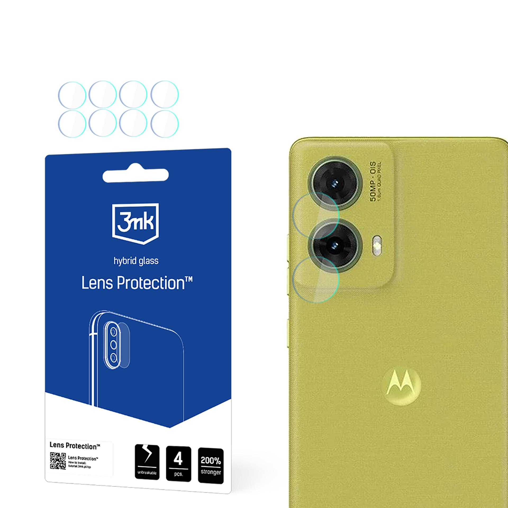 3mk Lens Protection – kameras objektīva aizsargs modelim Motorola Moto S50 Neo