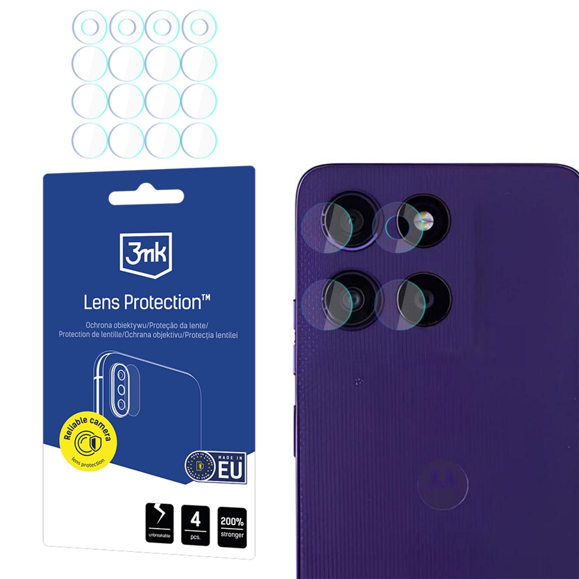 3mk Lens Protection – kameras objektīva aizsargs modelim Motorola Moto G36 5G