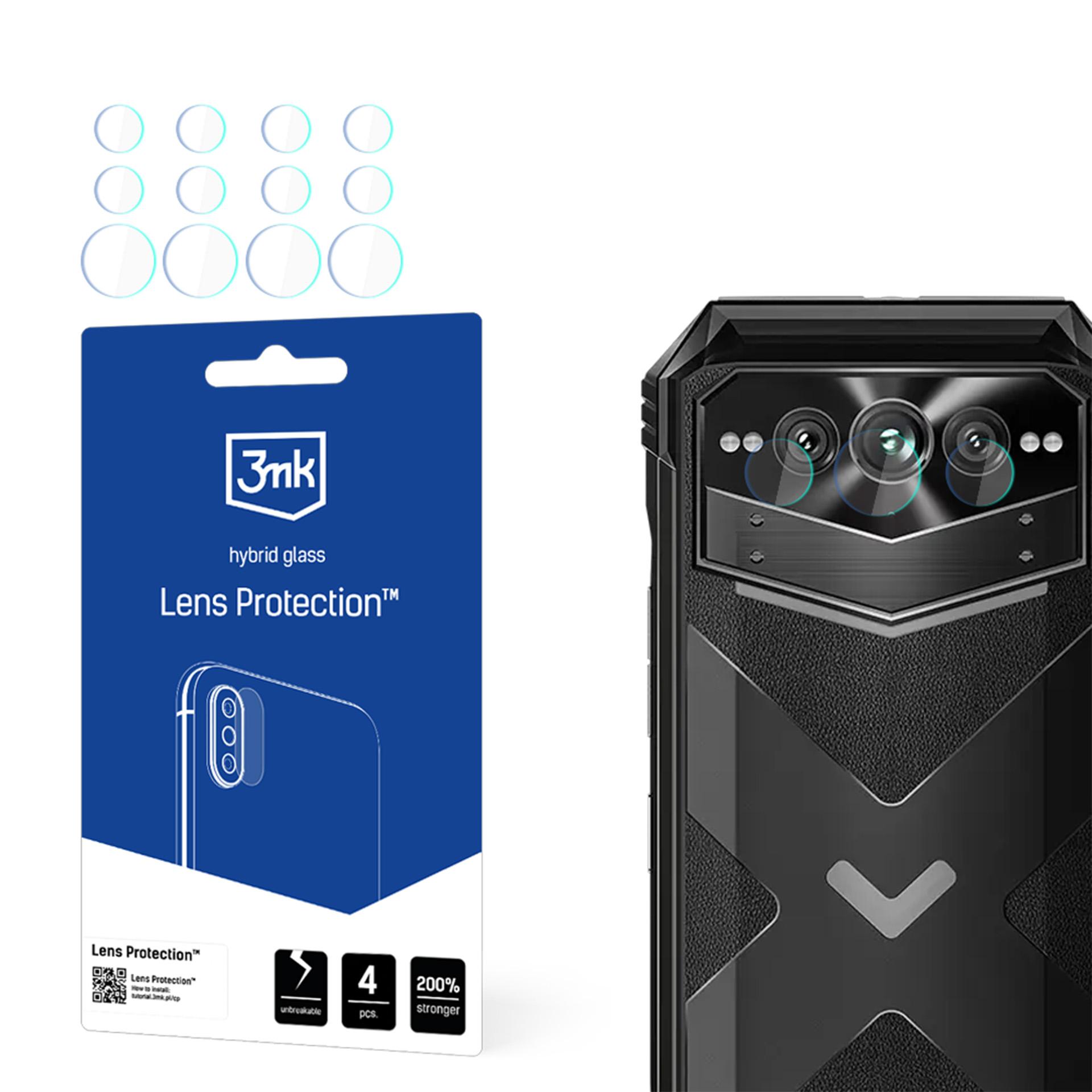 Kameras objektīva stikls 3mk objektīva aizsardzība Doogee V Max Pro