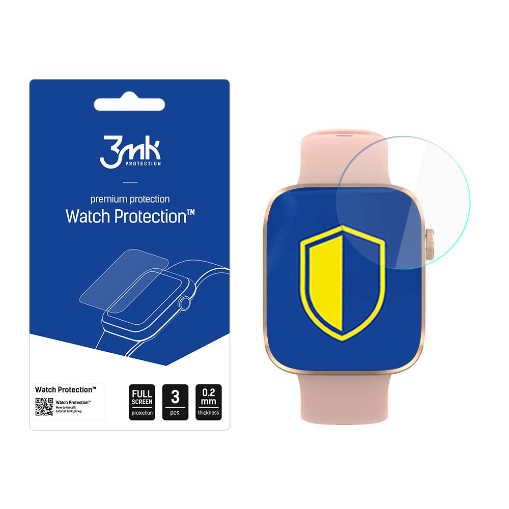 3mk Watch Protection ARC – viedpulksteņa ekrāna aizsargs modelim Armodd Squarz 11