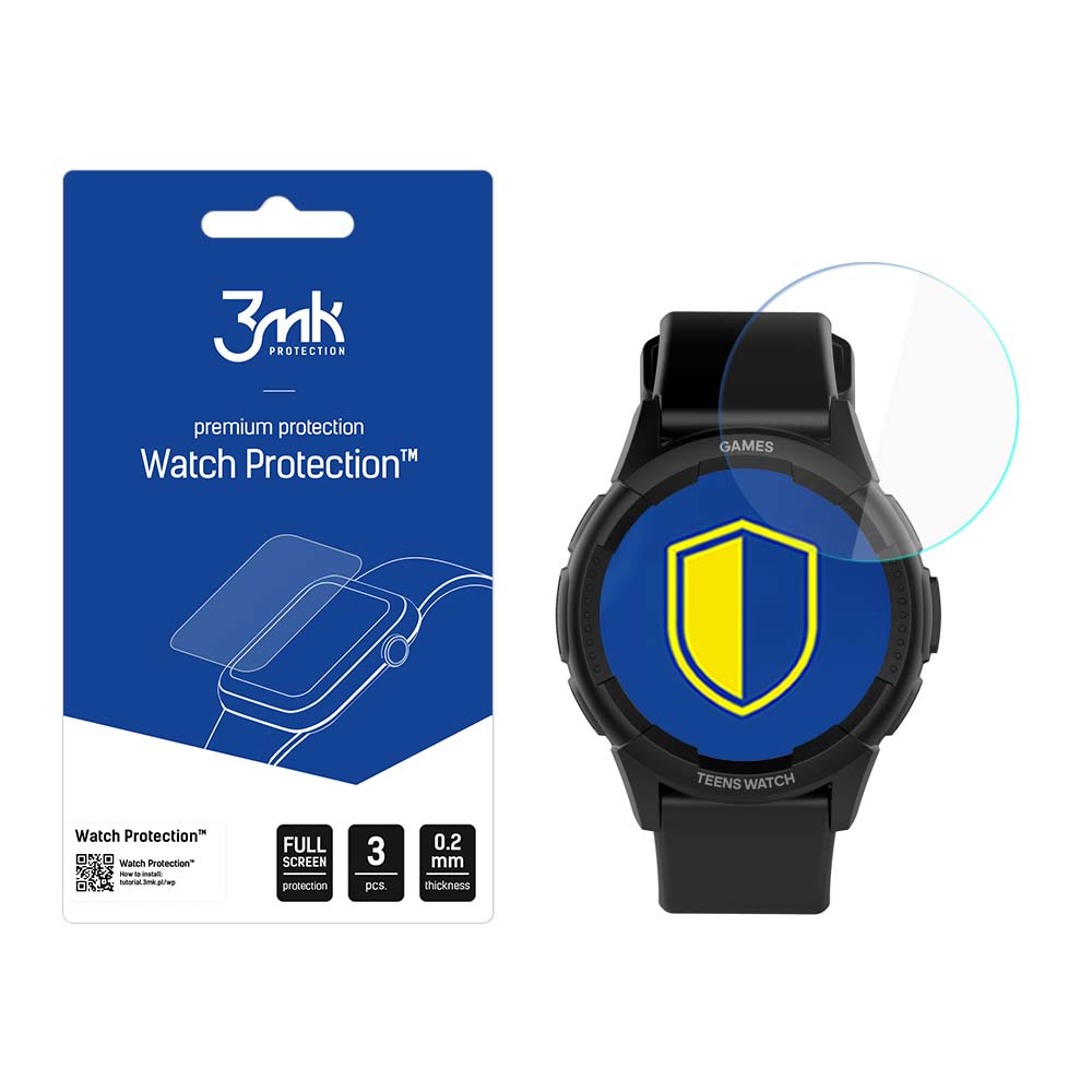 3mk Watch Protection FlexibleGlass – viedpulksteņa ekrāna aizsargs modelim Vector Smart Kids VCTR-00-02BK
