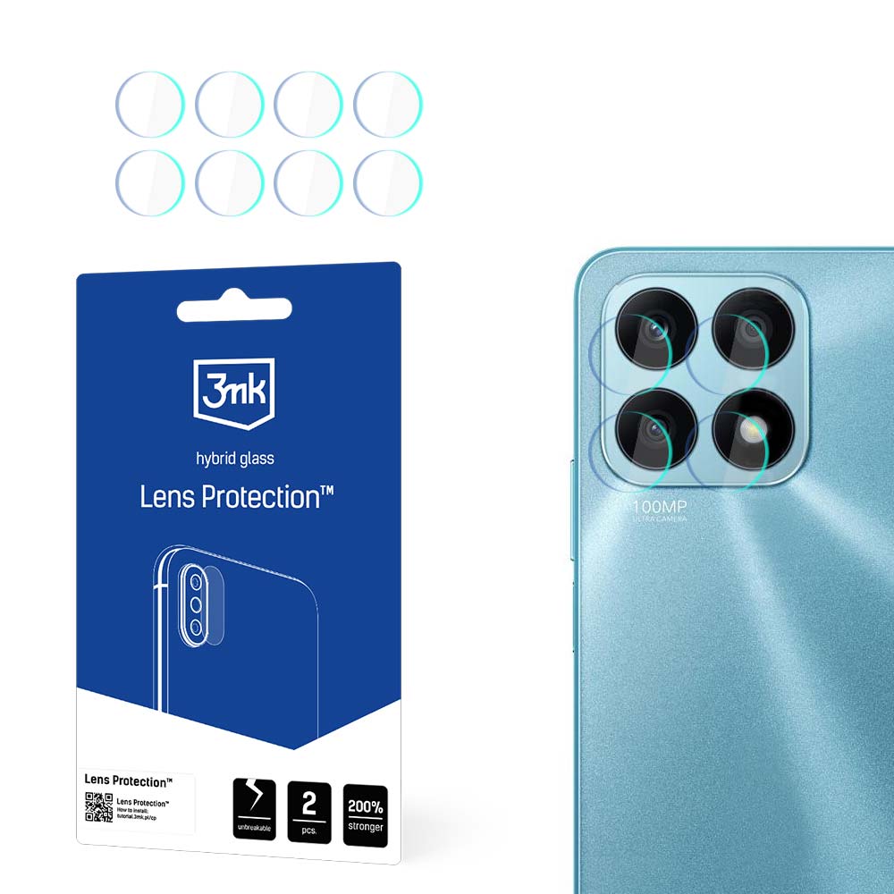 3mk Lens Protection – kameras objektīva aizsargs modelim Honor X8a