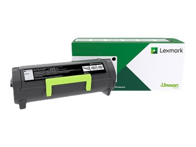 Oriģinālā Lexmark 51B2000 atgriešanas programmas tonera kasetne, melna, 2.5K lappušu, paredzēta MS/MX317 / 417 / 517 / 617
